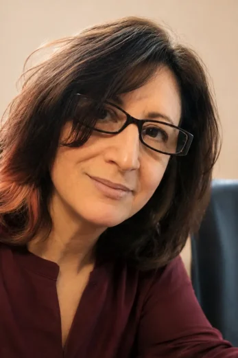 Portrait of Sigal Shalev, counsellor, psychotherapist and clinical supervisor